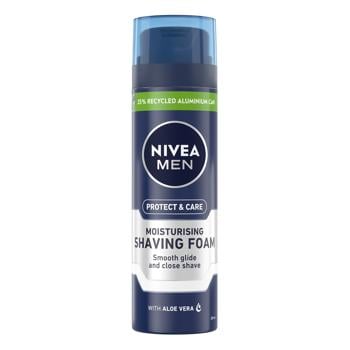 Пена для бритья Nivea увлажняющая 200мл - купить, цены на - фото 1