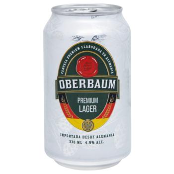Пиво Oberbaum Lager 4,9% 0,33л - купить, цены на КОСМОС - фото 1