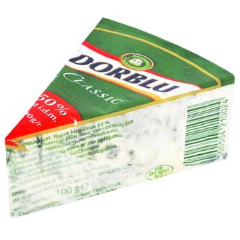 Kaserei Champignon Dorblue Classic Cheese 50% 100g - buy, prices for COSMOS - photo 1