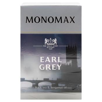 Чай чорний Monomax Earl Grey листовий 90г - купити, ціни на - фото 2
