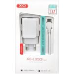 XO L 65 2USB 2.4A Micro USB White Charger