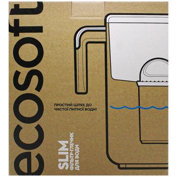 Ecosoft Slim Blue Filter Jug ​ - buy, prices for - photo 3