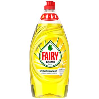 Fairy Extra+ Citrus Dishwashing Detergent 900ml - buy, prices for COSMOS - photo 1