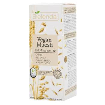 Крем під очі Bielenda Vegan Muesli зволожуючий 50мл - купити, ціни на ULTRAMARKET - фото 1