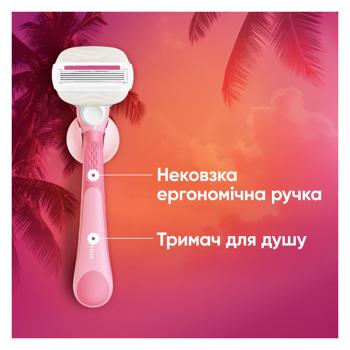 Venus Comfortglide Miami Sugarberry Scented Razor + 1 Cartridge - buy, prices for Auchan - photo 8