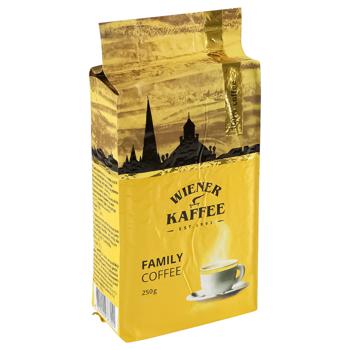 Кофе молотый Віденська Кава Львовский Family Coffee 250г - купить, цены на - фото 3