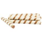 Biscuit-Chocolate Wafer Rolls with Cocoa