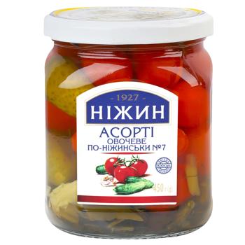 Ассорти овощное Нежин По-Нежински №7 450г