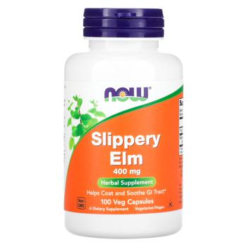 Now Foods Slippery Elm 400mg 100 capsules - buy, prices for Biotus - photo 1