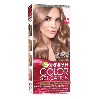 Крем-фарба для волосся Garnier Color Sensation №8.12 Вишуканий опал - купити, ціни на ULTRAMARKET - фото 1