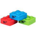 Yes Blocks Shaped Eraser in assortment