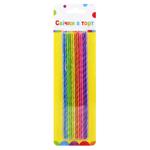 Свічки для торту Party Favors Бенгальські вогники 16см 24шт