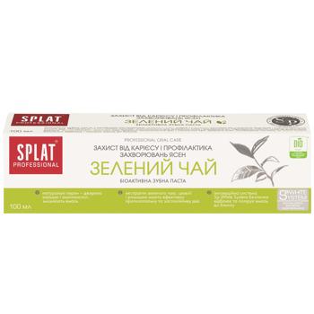 Зубная паста Splat Professional Зеленый чай 100мл - купить, цены на Восторг - фото 1