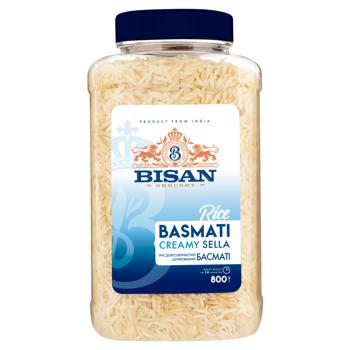 Bisan Creamy Sella Basmati Rice 800g - buy, prices for MegaMarket - photo 1