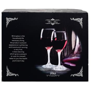 Набір келихів для вина 6шт 230мл - купити, ціни на Таврія В - фото 2