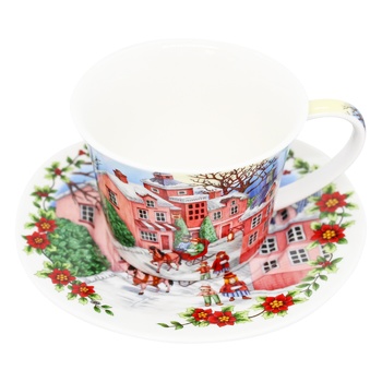 Elen Dekor Christmas Tea Set 220ml 2pcs - buy, prices for - photo 1