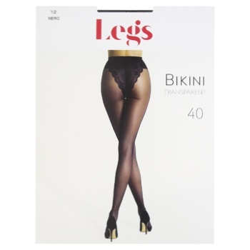 Колготки жіночі Legs 263 Bikini 40 den Nero 1/2 - купити, ціни на - фото 1