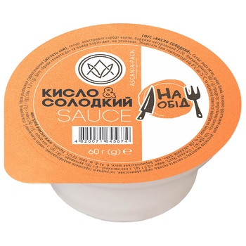 Ascania-Pack Sweet and Sour Sauce dip pot 60g - buy, prices for Auchan - photo 1