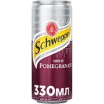 Напиток Schweppes Гранат сильногазированный 0,33л