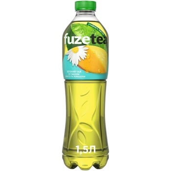 Fuzetea Green Tea With Mango and Chamomile Taste Non-Alcoholic Non-Carbonated Drink 1.5l - buy, prices for MegaMarket - photo 1