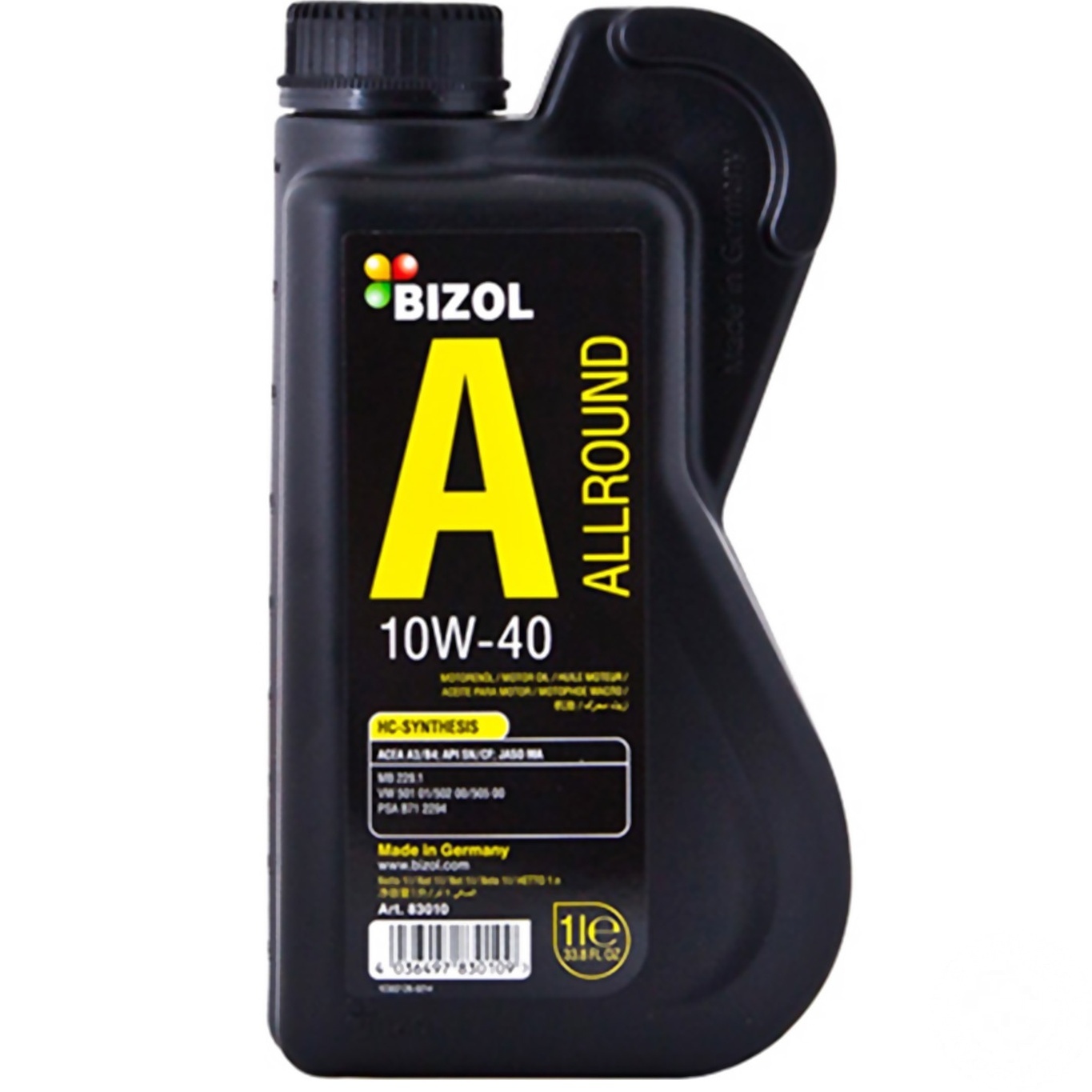 

Масло Bizol Allround моторная 10W -40 1л