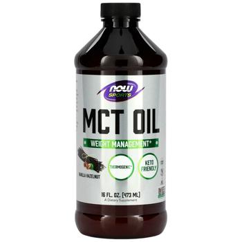 Масло МСТ, (MCT Oil), Now Foods, 473 мл - купить, цены на Biotus - фото 1