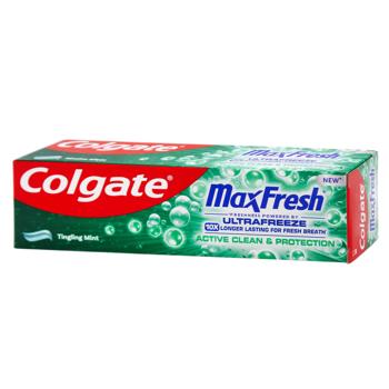 Зубна паста Colgate Max Fresh Ultrafrze Active Clean&Protect 75мл - купити, ціни на КОСМОС - фото 2