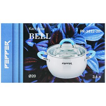 Кастрюля Pepper Bell 20см 3,6л - купить, цены на - фото 3