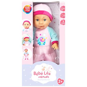 One Two Fun Boucing Baby Lea Interactive Doll 36cm - buy, prices for Auchan - photo 1