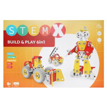 Конструктор SteamX Build and Play 6в1 196 деталей - купити, ціни на - фото 2