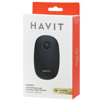 Havit HV-MS57GT Black Wireless Computer Mouse - buy, prices for Tavria V - photo 1
