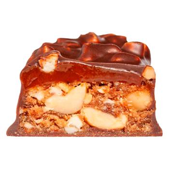 Батончик Fizi Peanut+Caramel у шоколадній глазурі 45г - купити, ціни на Восторг - фото 4