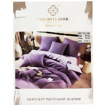 Комплект постельного белья Colorful Home фланель в ассортименте - купить, цены на Восторг - фото 8