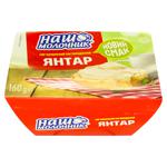 Nash molochnyk yantar mushroom processed cheese 50% 160g