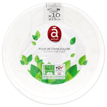 Actuel Plate Soup Disposable 19cm 10pcs - buy, prices for - photo 2