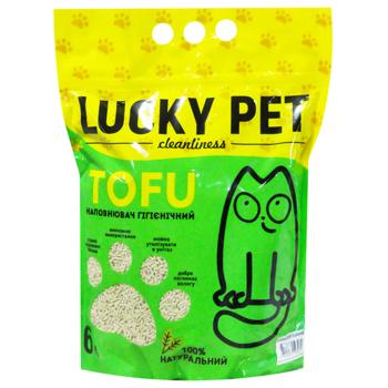 Lucky Pet Tofu Hypoallergenic Cat's Filler for Litter 6l