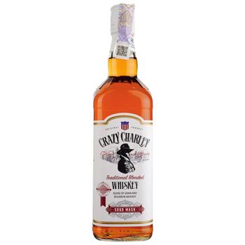 Виски Crazy Charley Sour Mash 40% 0,7л