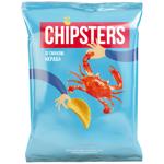 Чипсы Flint Chipster's картофельные со вкусом краба 120г