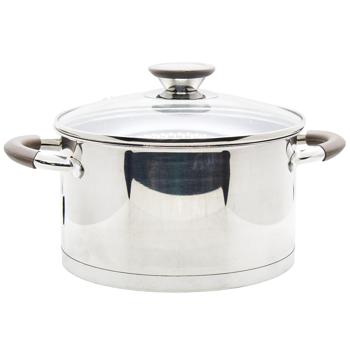 Gusto Level Soucepot with Silicone Handles 20cm 3.6l - buy, prices for Auchan - photo 1
