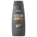 Шампунь-кондиціонер Eko Line Men Універсальний для волосся тіла та обличчя 3в1 400мл