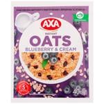 Axa Instant Oatmeal Porridge with Cream And Blueberries 40g