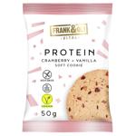 Печиво протеїнове Frank&Oli Журавлина-ваніль 50г