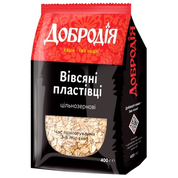 Oat Flakes Dobrodia Super Hercules 400g - buy, prices for Cosmos - photo 2