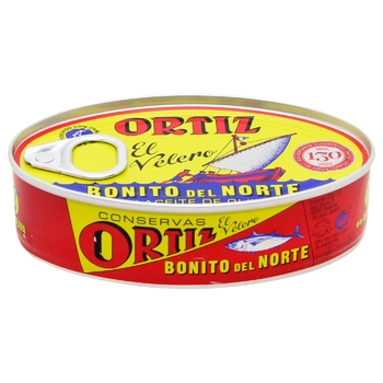 Conservas Ortiz Albacor Tuna in Olive Oil 112g - buy, prices for MegaMarket - photo 1