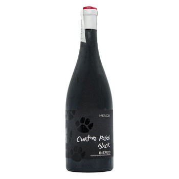 Cuatro Pasos Black Mencia Red Dry Wine 13.5% 0.75l - buy, prices for - photo 1