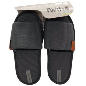 Twins 14187 HS-VL Wafer Graphite Men Slippers s.40/41