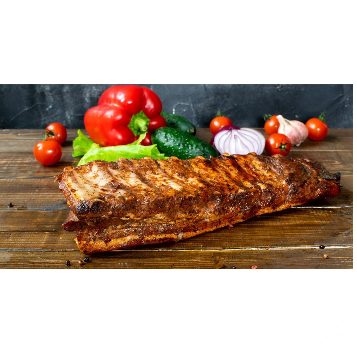 

Свиные ребра по-деревенски Чарівна їжа вакуумная упаковка