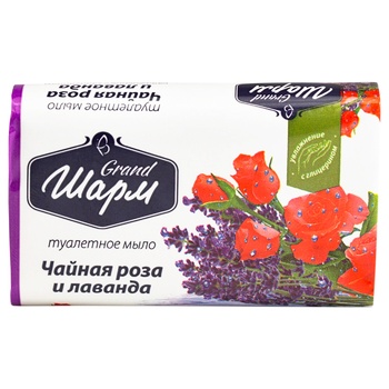 Sharm Toilet Soap Tea Rose and Lavender 5*70g - buy, prices for MegaMarket - photo 1