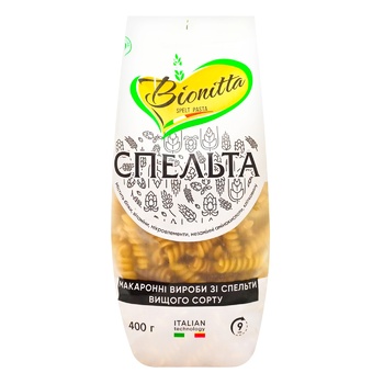 Bonitta Fusilli Spelt Pasta 400g - buy, prices for - photo 2