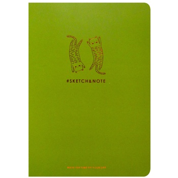 Shkolyaryk Muse Notebook for Sketches without Lining A5 64 sheets - buy, prices for METRO - photo 4